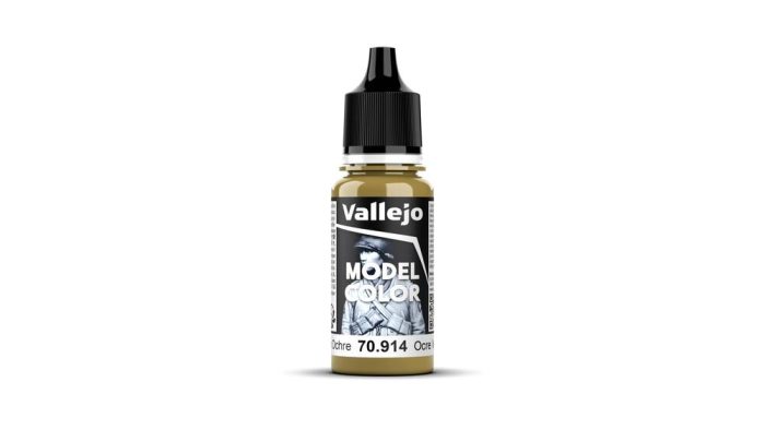 Vallejo Model Colour - Green Ochre 17 ml Old Formulation