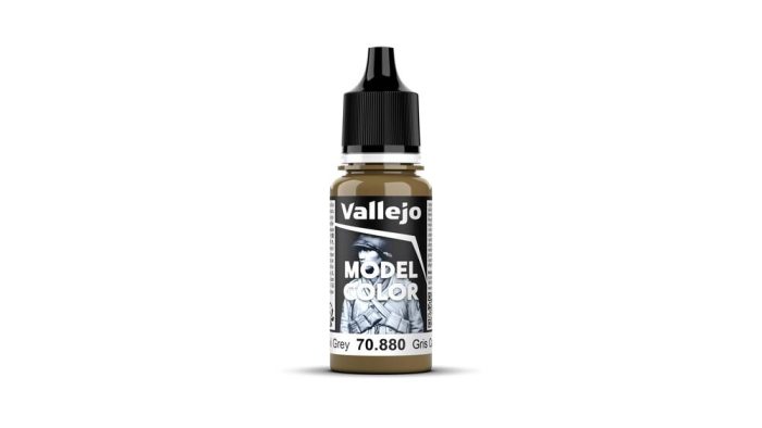 Vallejo Model Colour - Khaki Grey 17 ml Old Formulation