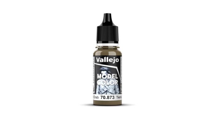 Vallejo Model Colour - Us Field Drab 17 ml Old Formulation