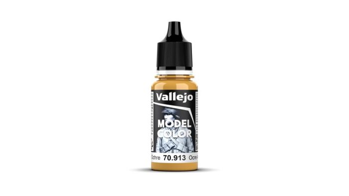 Vallejo Model Colour - Yellow Ochre 17 ml Old Formulation