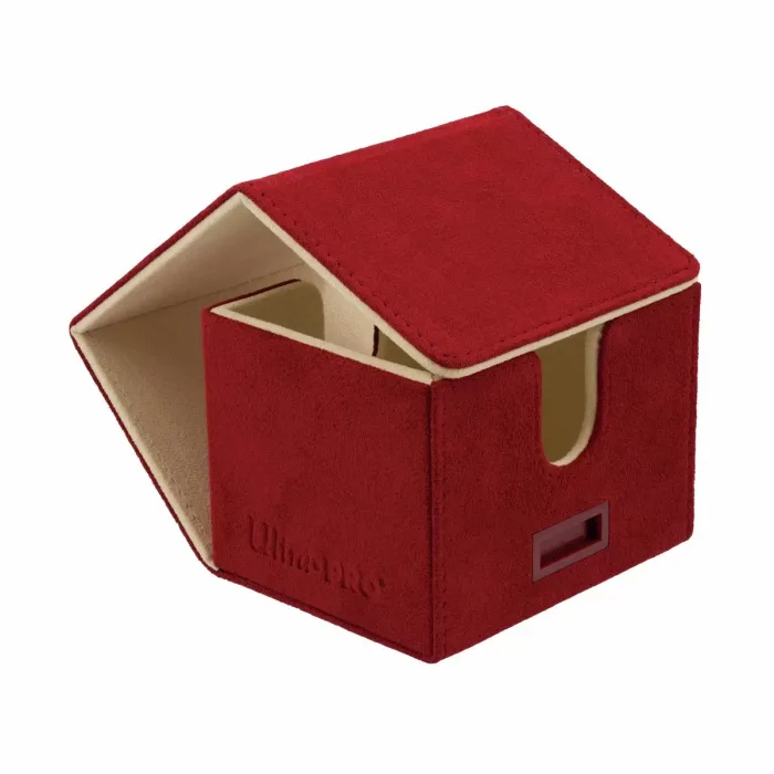 Ultra Pro: Vivid Deluxe Alcove Edge Deck Box (Red)