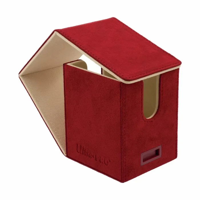 Ultra Pro: Vivid Deluxe Alcove Flip Deck Box (Red)