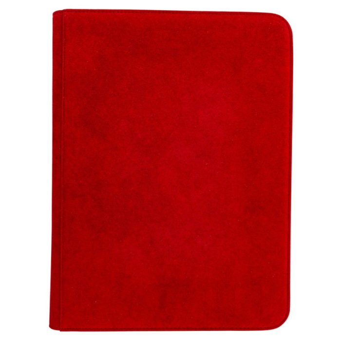 Ultra Pro: Vivid Deluxe 9-Pocket Zip PRO-Binder: Red
