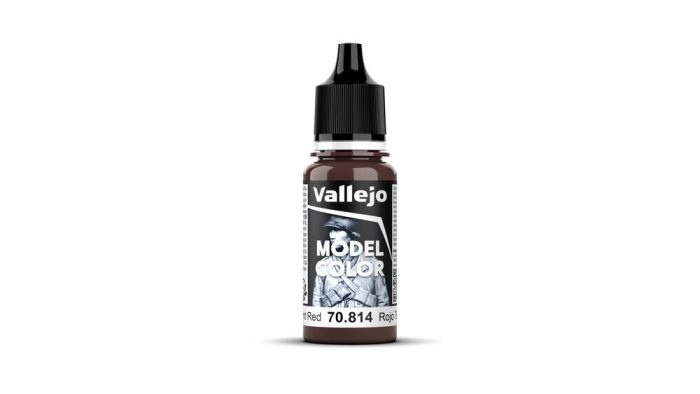 Vallejo - Model Color - Matt - 163 - Burnt Red