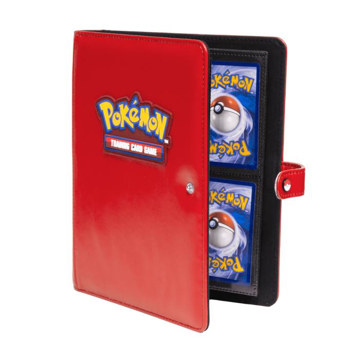 Pokémon: Premium 4-Pocket Snap Binder (Red)