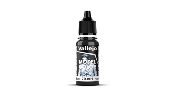 Vallejo - Model Color - Gloss - 192 - Gloss Black