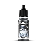 Vallejo Model Colour - Metallic Natural Steel 17 ml Old Formulation