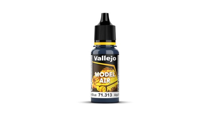 Vallejo - Model Air - Dark Mediterranean Blue 17 ml