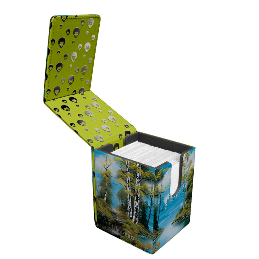 Ultra Pro: Bob Ross Lakeside Path Alcove Flip Deck Box - Image 3