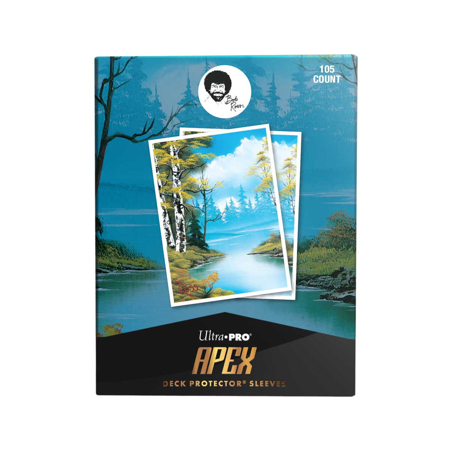 Ultra Pro: Bob Ross Lakeside Path 105ct APEX Deck Protector Sleeves - Image 2