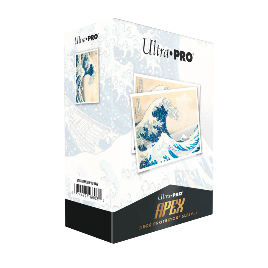 Ultra Pro: The Great Wave off Kanagawa 105ct APEX Deck Protector Sleeves (Art Series)