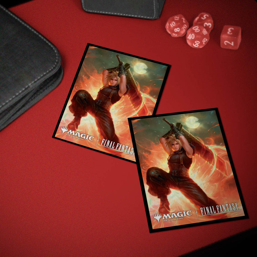 Ultra Pro: MTG – FINAL FANTASY 100ct Deck Protector Sleeves Commander (Cloud, Ex-SOLDIER) - Image 3