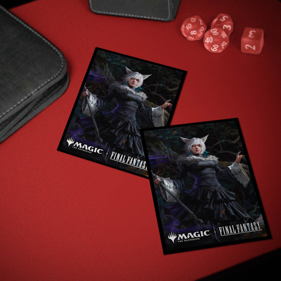 Ultra Pro: MTG – FINAL FANTASY 100ct Deck Protector Sleeves Commander (Y’shtola, Night’s Blessed) - Image 3