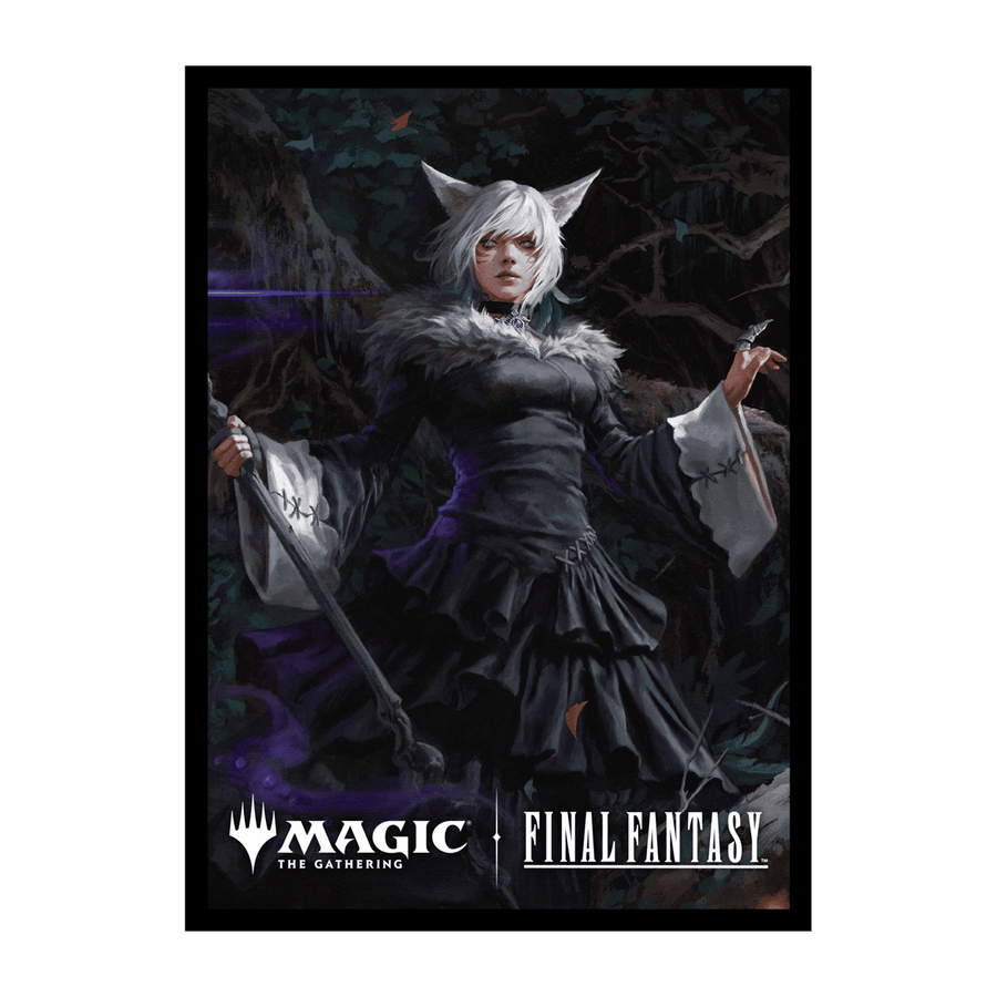 Ultra Pro: MTG – FINAL FANTASY 100ct Deck Protector Sleeves Commander (Y’shtola, Night’s Blessed)