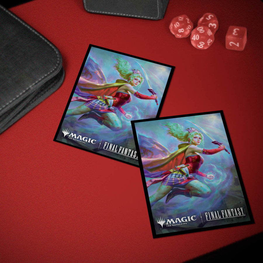 Ultra Pro: MTG – FINAL FANTASY 100ct Deck Protector Sleeves Commander (Terra, Herald of Hope) - Image 3