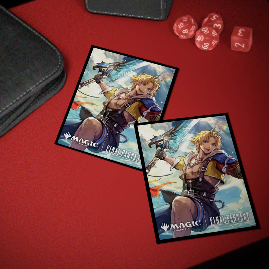 Ultra Pro: MTG – FINAL FANTASY 100ct Deck Protector Sleeves Commander (Tidus, Yuna's Guardian) - Image 3