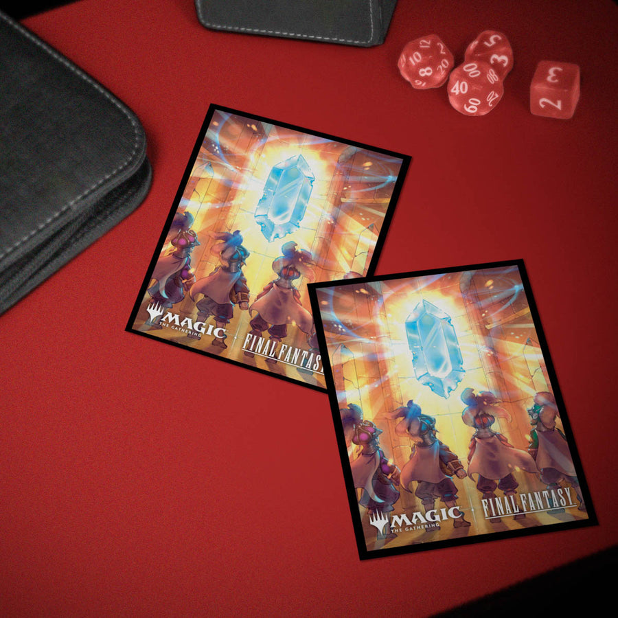 Ultra Pro: MTG – FINAL FANTASY 100ct Deck Protector Sleeves (The Crystal’s Chosen) - Image 3