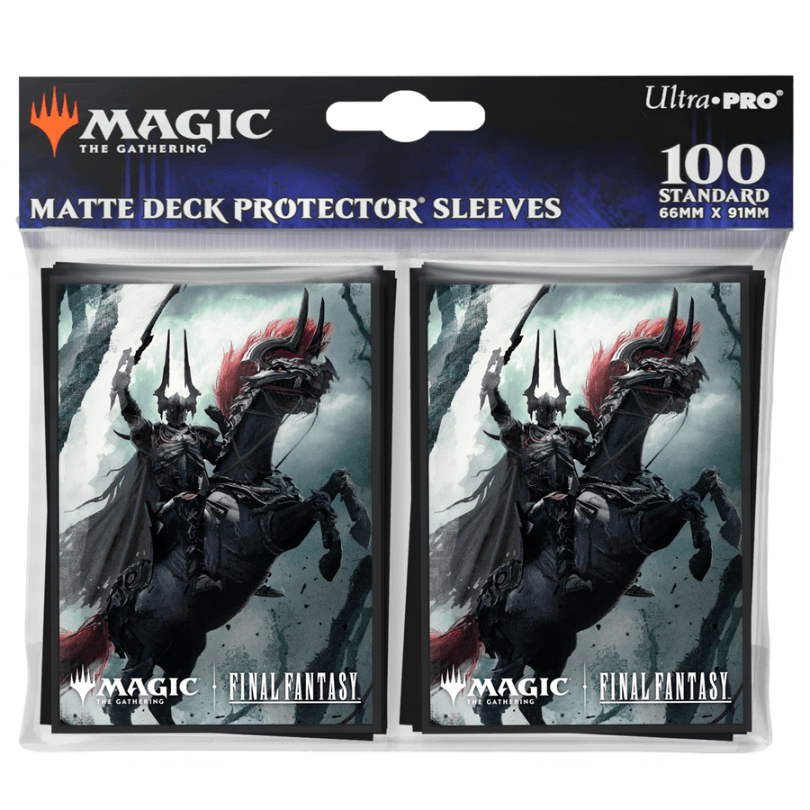 Ultra Pro: MTG – FINAL FANTASY 100ct Deck Protector Sleeves (Summon: Primal Odin) - Image 2