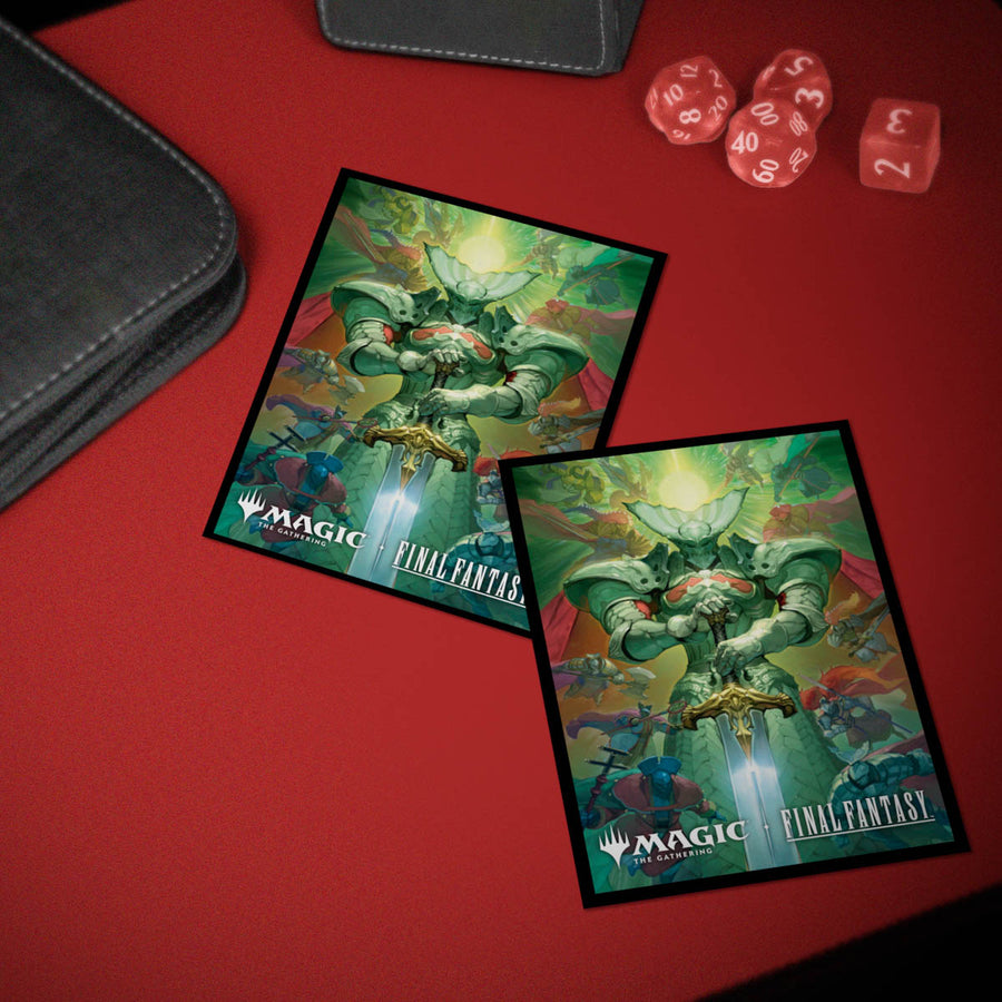 Ultra Pro: MTG – FINAL FANTASY 100ct Deck Protector Sleeves (Summon: Knights of Round) - Image 3