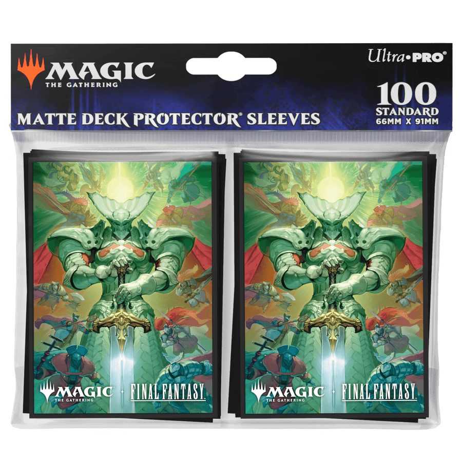 Ultra Pro: MTG – FINAL FANTASY 100ct Deck Protector Sleeves (Summon: Knights of Round) - Image 2