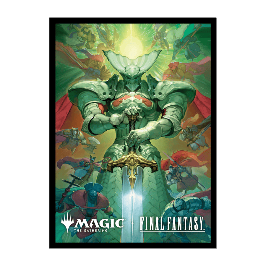 Ultra Pro: MTG – FINAL FANTASY 100ct Deck Protector Sleeves (Summon: Knights of Round)