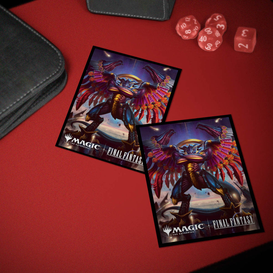 Ultra Pro: MTG – FINAL FANTASY 100ct Deck Protector Sleeves (Summon: Bahamut) - Image 3
