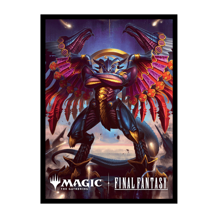 Ultra Pro: MTG – FINAL FANTASY 100ct Deck Protector Sleeves (Summon: Bahamut)