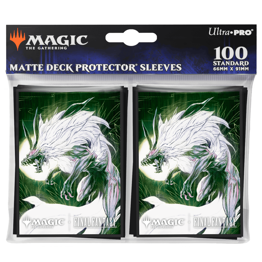 Ultra Pro: MTG – FINAL FANTASY 100ct Deck Protector Sleeves (Summon: Fenrir) - Image 2