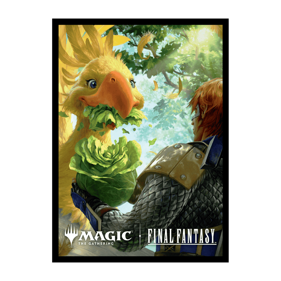 Ultra Pro: MTG – FINAL FANTASY 100ct Deck Protector Sleeves (Gysahl Greens)