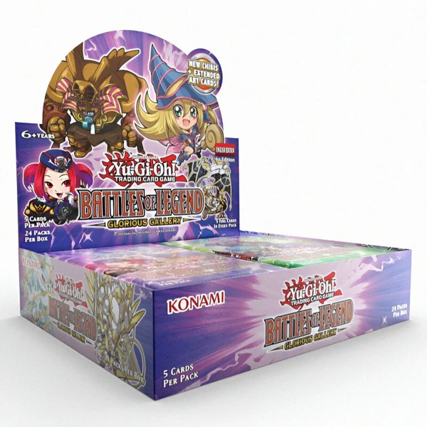 Yu-Gi-Oh! Battles of Legend: Glorious Gallery Booster Box 24ct