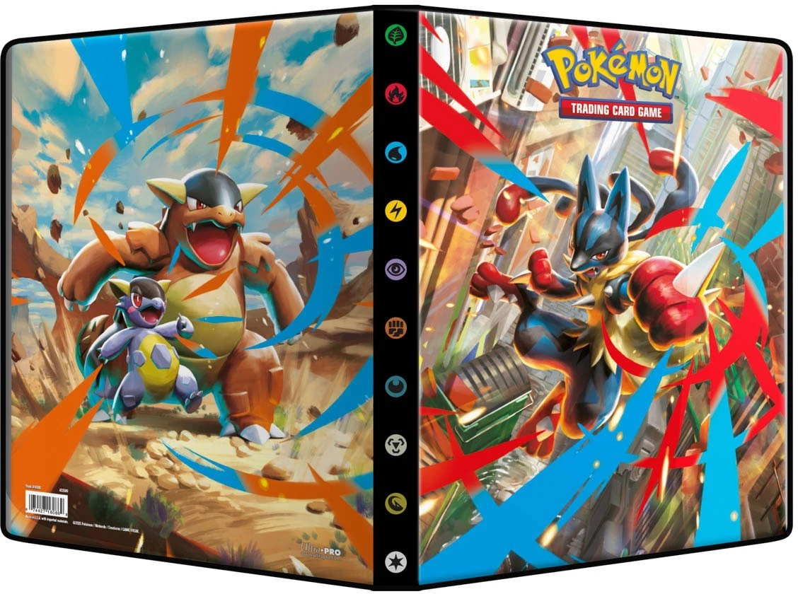 Pokémon: Lucario & Kangaskhan 9-Pocket Portfolio (Mega Evolution)