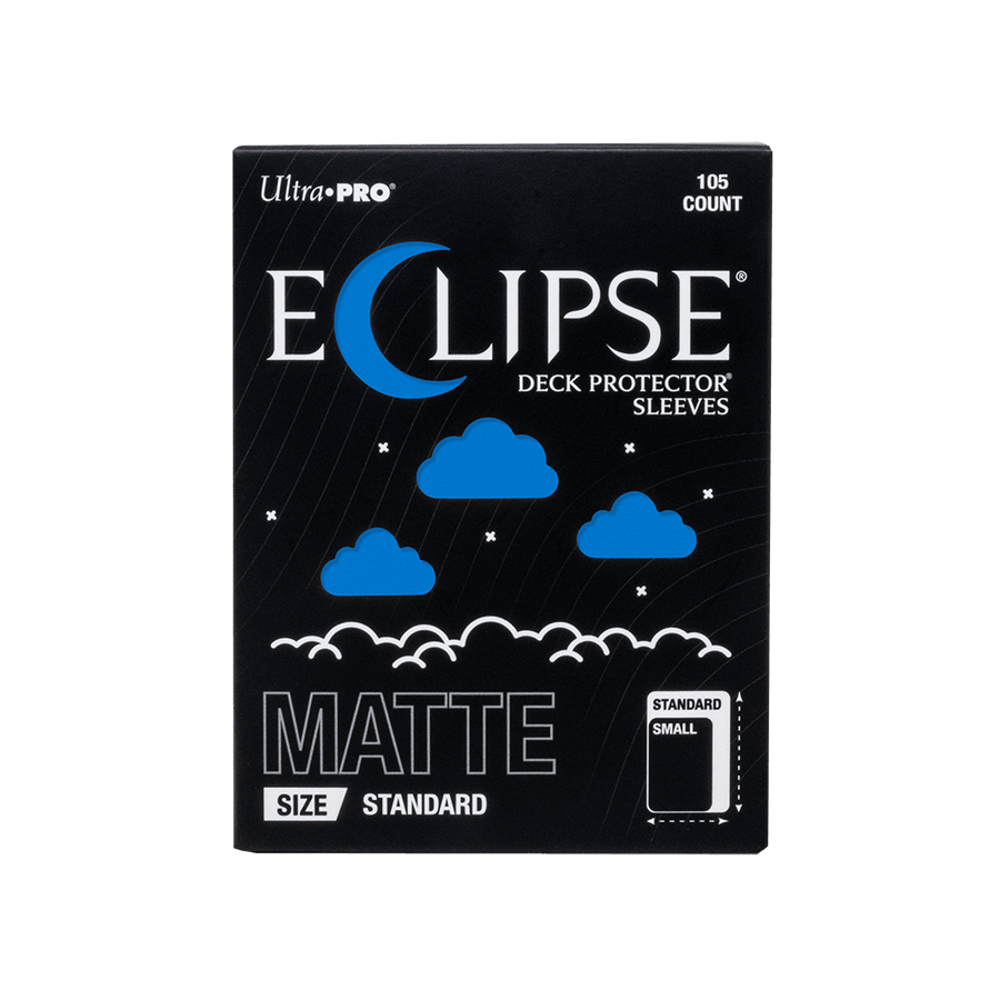 Ultra PRO: ECLIPSE Matte Standard Deck Protector Sleeves 105ct – Pacific Blue