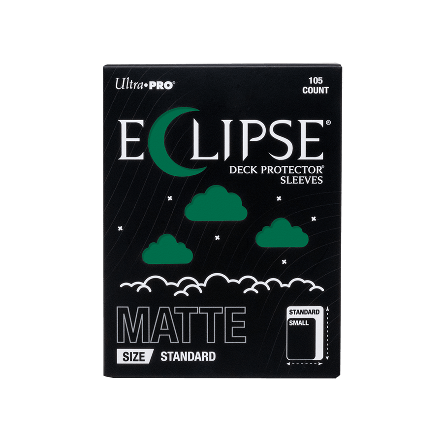 Ultra PRO: ECLIPSE Matte Standard Deck Protector Sleeves 105ct – Forest Green