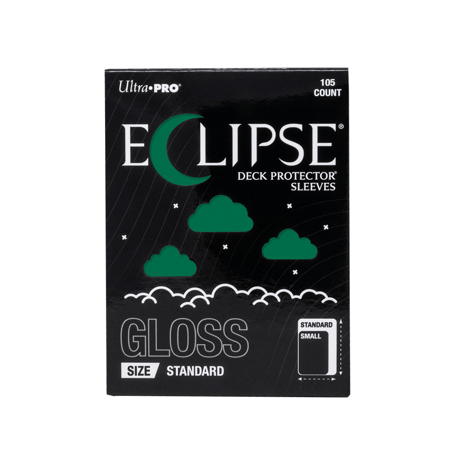 Ultra PRO: ECLIPSE Gloss Standard Deck Protector Sleeves 105ct – Forest Green