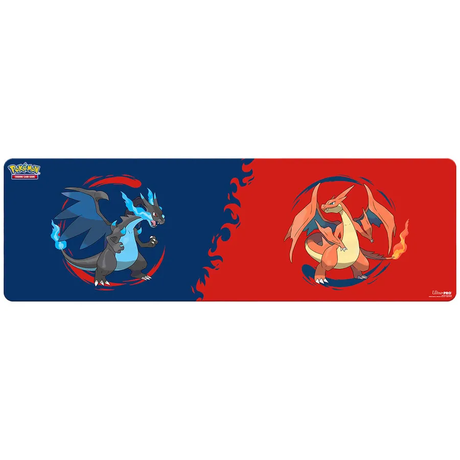 Pokémon: Pokémon: Mega Charizard X and Mega Charizard Y – 2.4m Table Playmat