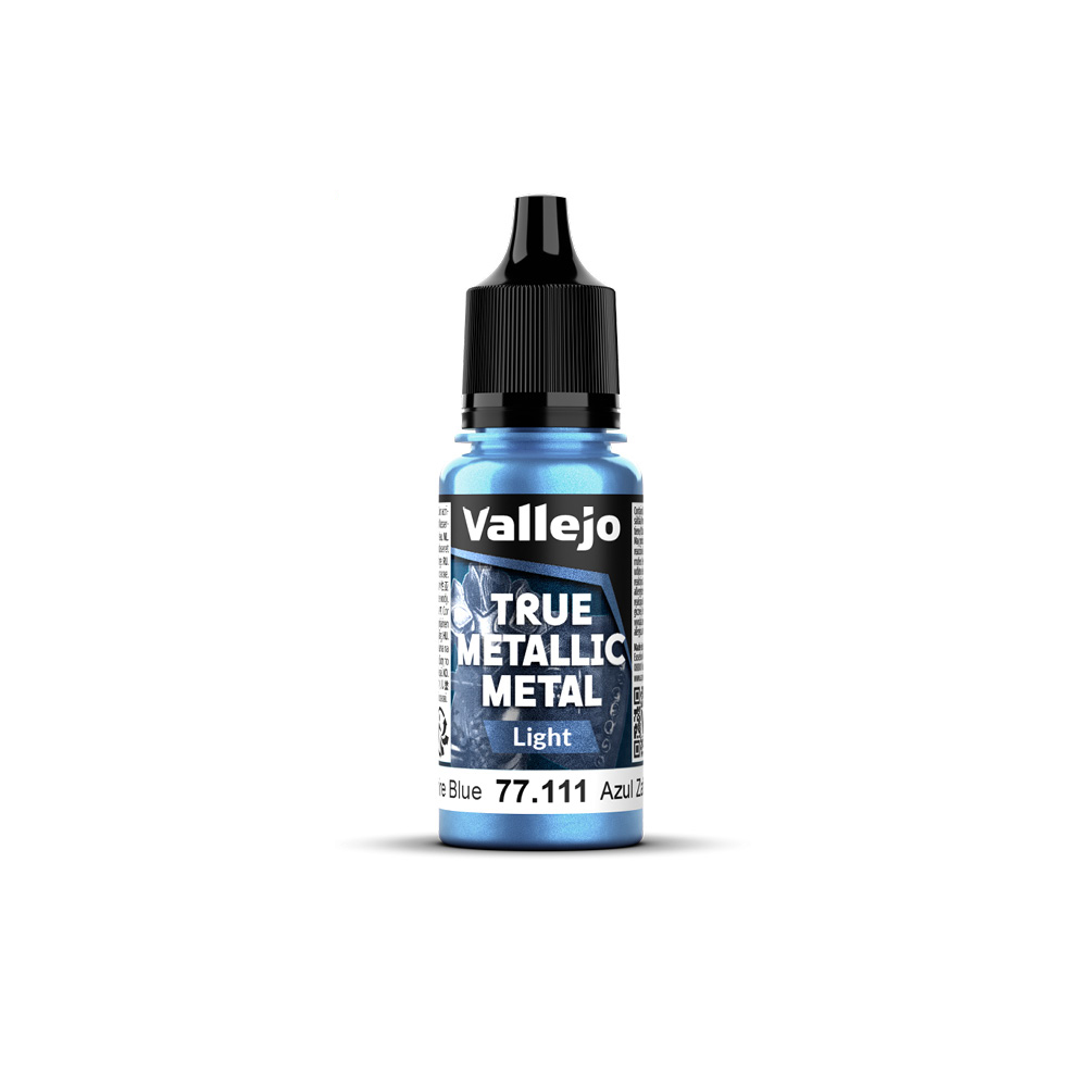 Vallejo - True Metallic Metal - Light - Sapphire Blue 18ml