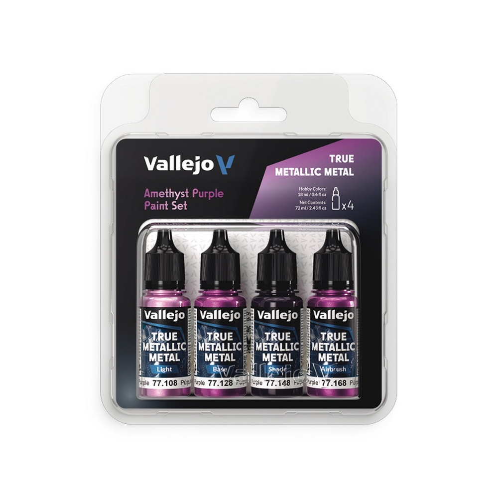 Vallejo - Amethyst Purple Paint Set