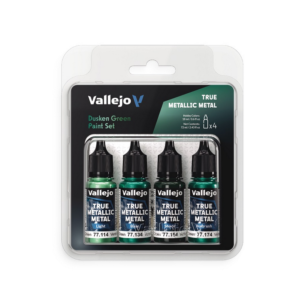 Vallejo - Dusken Green Paint Set