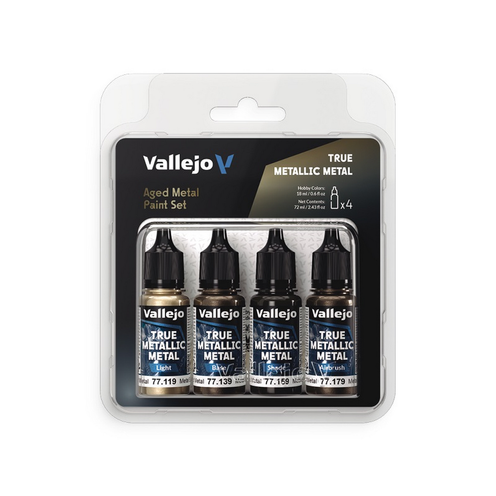 Vallejo - Aged Metal Paint Set