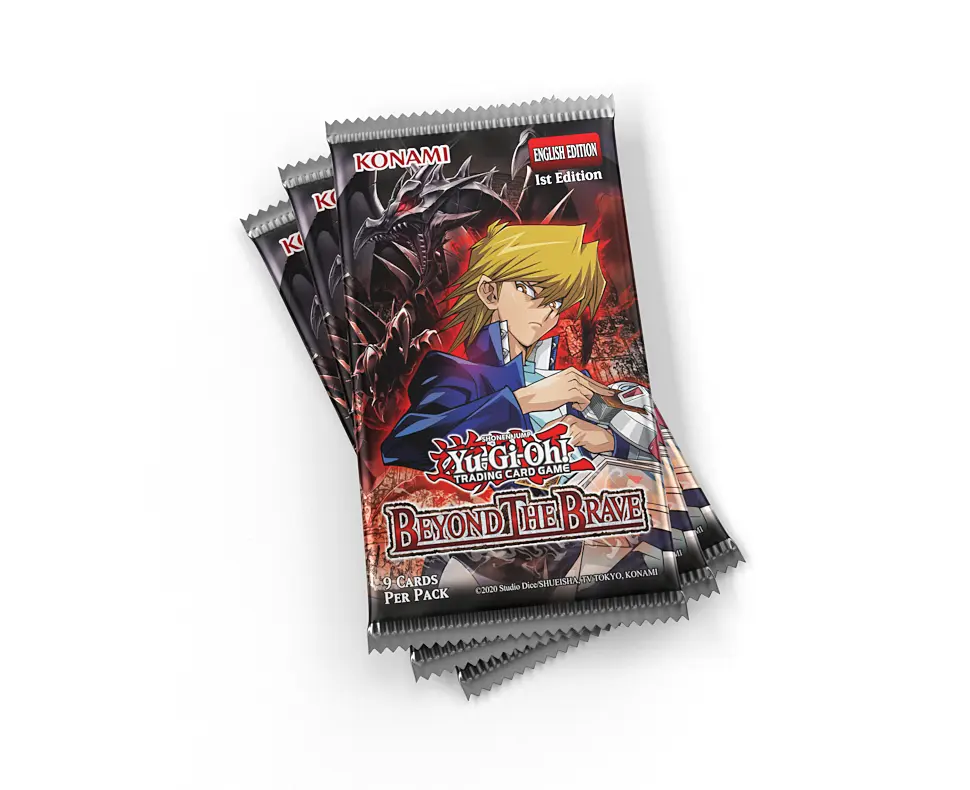 Yu-Gi-Oh! Beyond The Brave 3-Pack Tuckbox