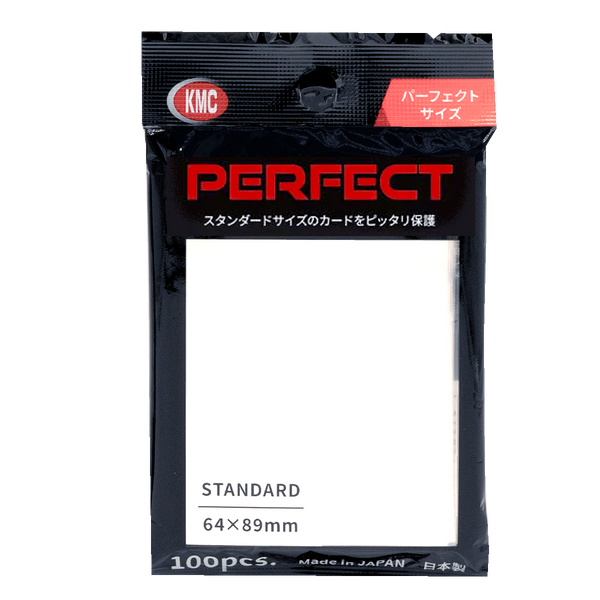 KMC Sleeves Perfect Fit Standard Size (100ct)