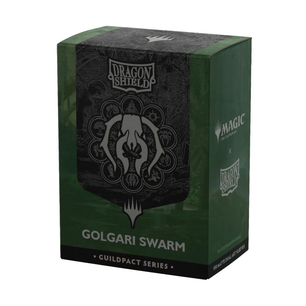 DS Sleeves (100) Matte Dual Art - Golgari Swarm (MTG Guildpact Series)