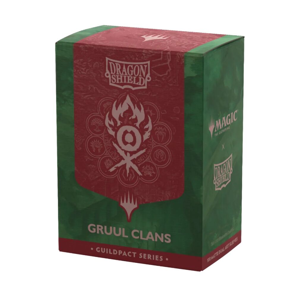 DS Sleeves (100) Matte Dual Art - Gruul Clans (MTG Guildpact Series)