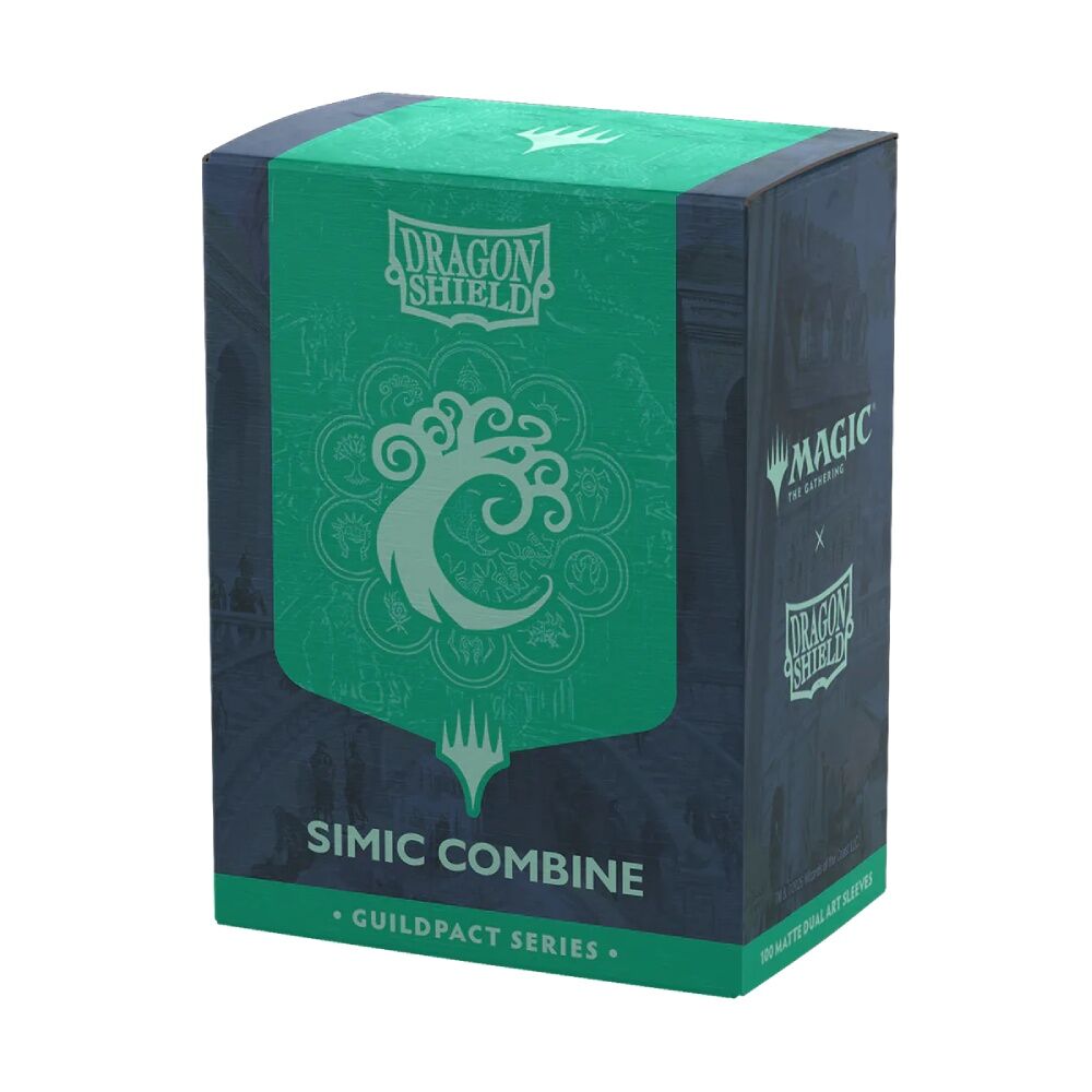 DS Sleeves (100) Matte Dual Art - Simic Combine (MTG Guildpact Series)