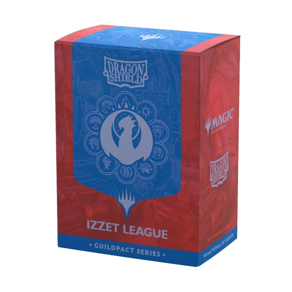 DS Sleeves (100) Matte Dual Art - Izzet League (MTG Guildpact Series)