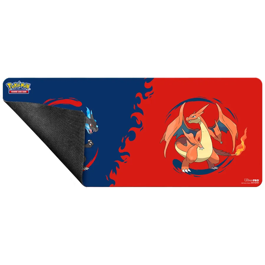 Pokémon: Pokémon: Mega Charizard X and Mega Charizard Y – 1.8m Table Playmat - Image 2