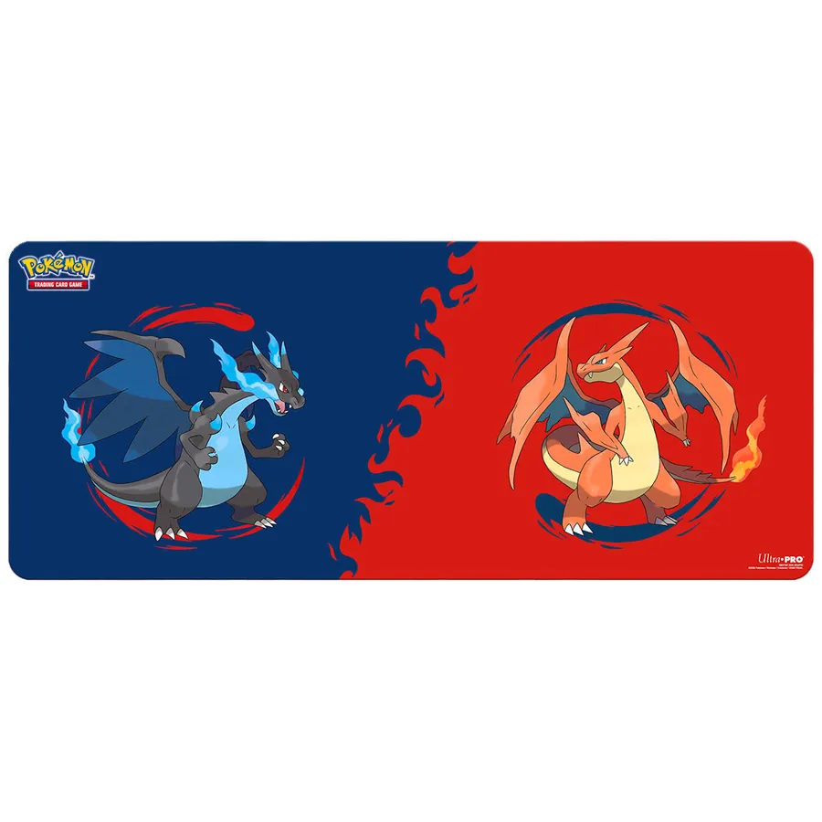 Pokémon: Pokémon: Mega Charizard X and Mega Charizard Y – 1.8m Table Playmat