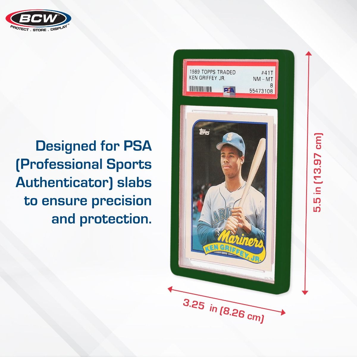 BCW Slab Bumper (PSA) 6ct - Green