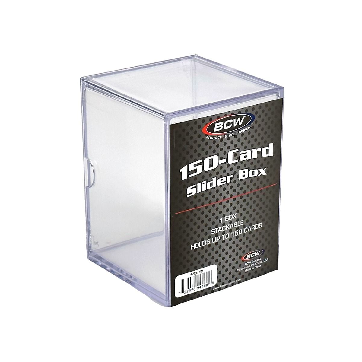 BCW 2-Piece 150ct Slider Box