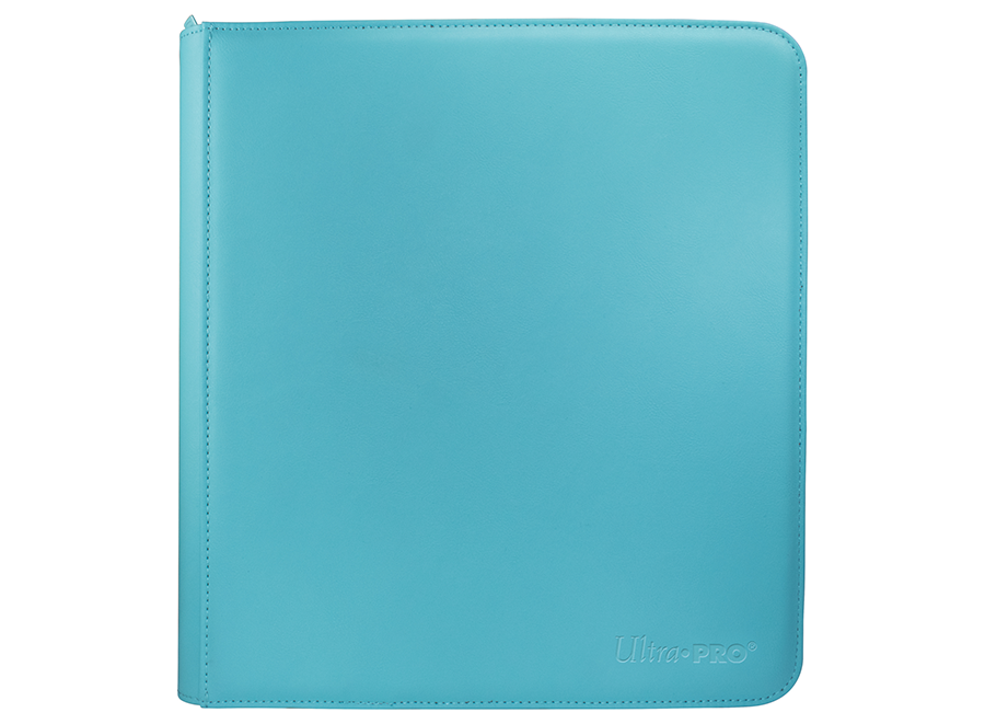 Ultra PRO: Vivid 12-Pocket Zippered PRO-Binder – Light Blue